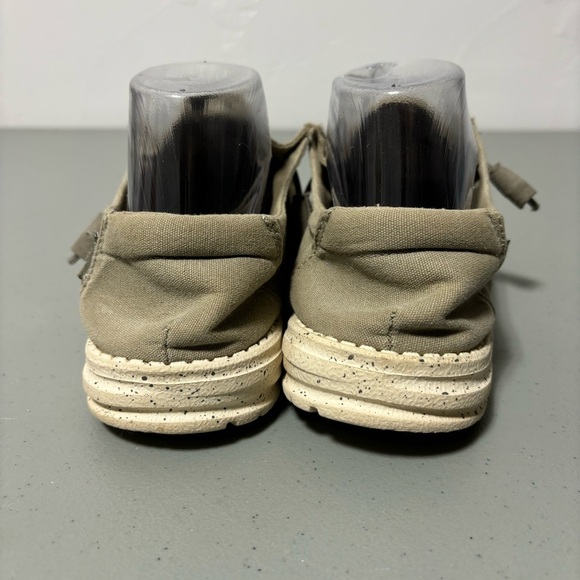 Hey Dude Women's Khaki Color Neutral Wendy Grey Size 8 Slip On Casual Sneaker - Picture 6 of 9